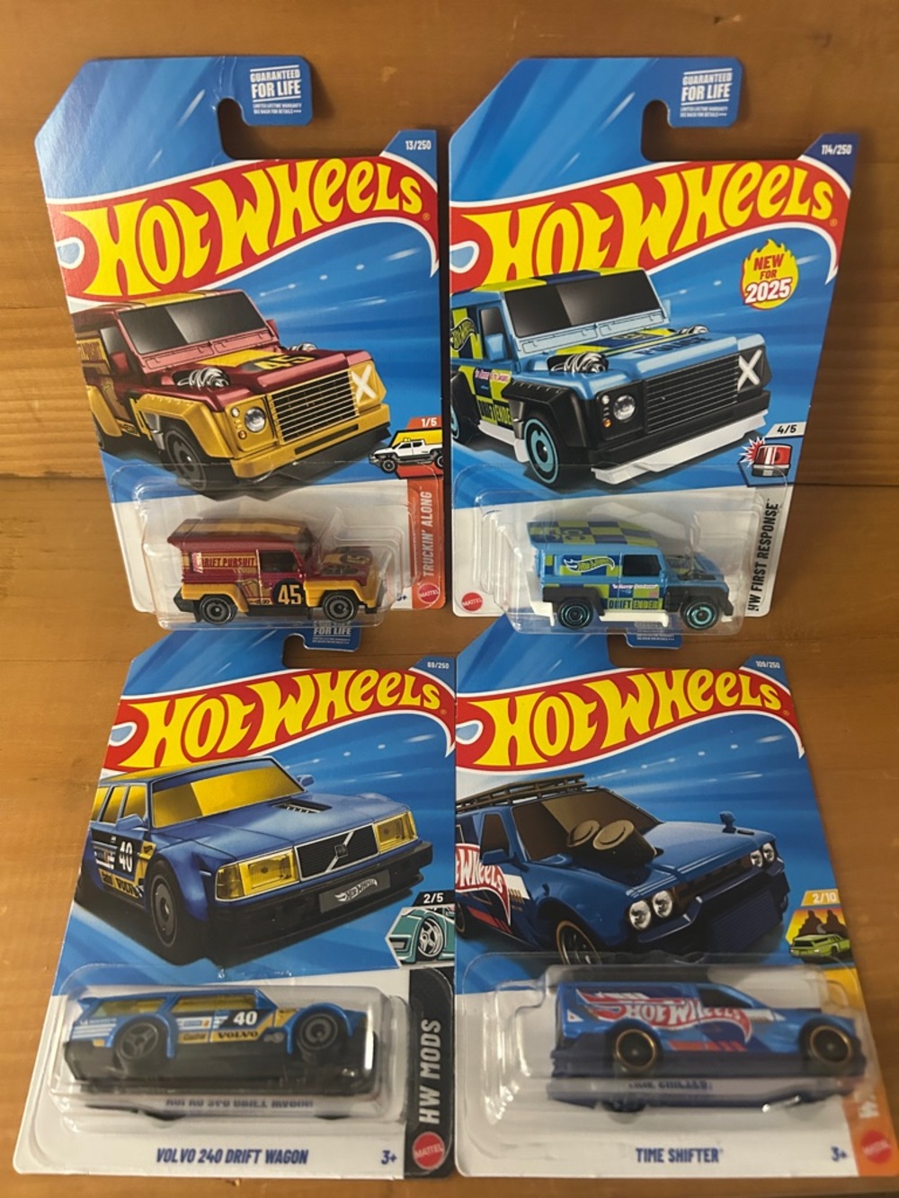 Hot Wheels 4 Pack